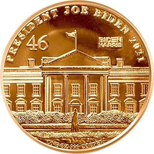 1 oz Copper Presidental Series Joe Biden Build Back Better