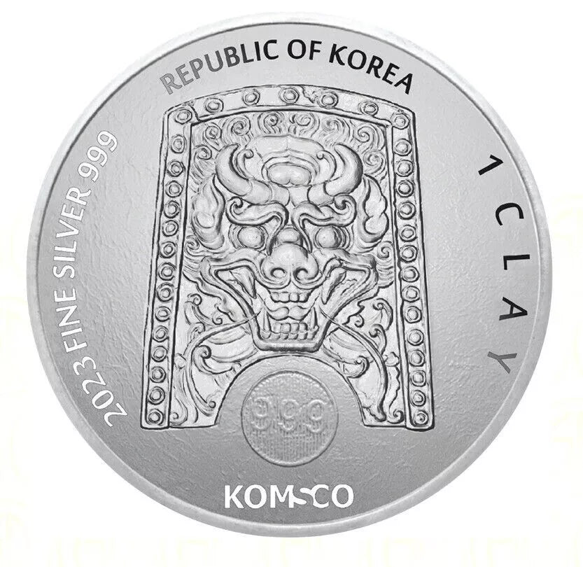 1 oz Silver Komsco Chiwoo Cheonwang Round