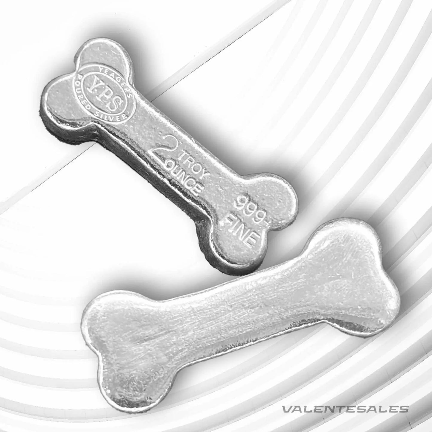 2 oz Silver Yeager's Bone