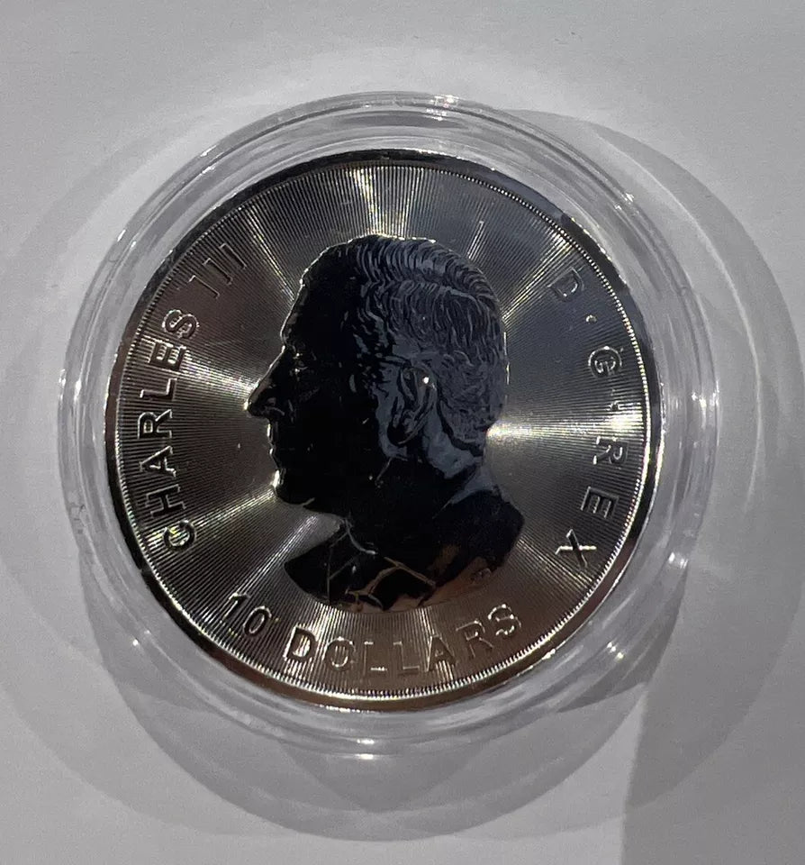 2 oz Silver Mammoth Canada Round