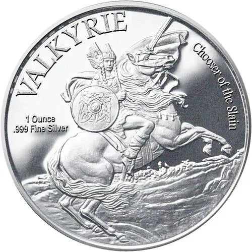 1 oz Silver Norse God Thor " God Of Thunder" Round