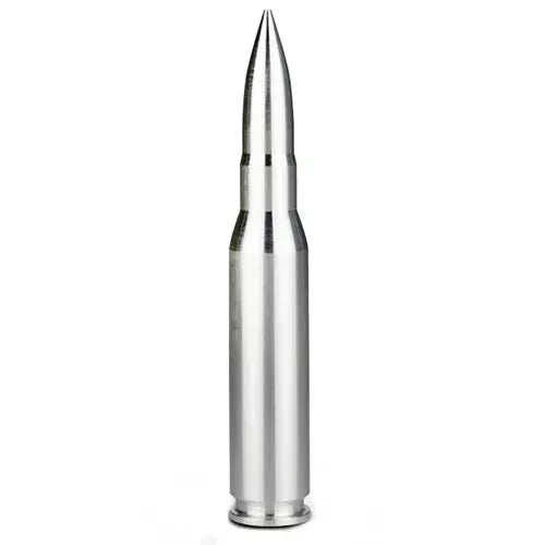 10 oz Silver .50 Caliber Bullet