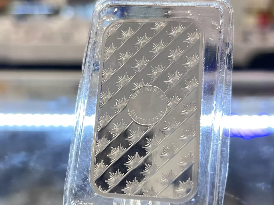 1 oz Silver Sunshine Mint Sealed Bar