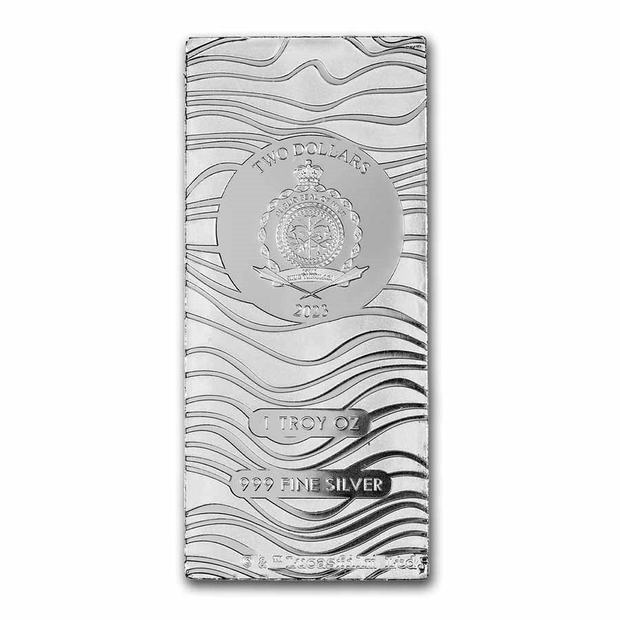 1 oz Silver Star Wars Mandalorian Beskar Bar