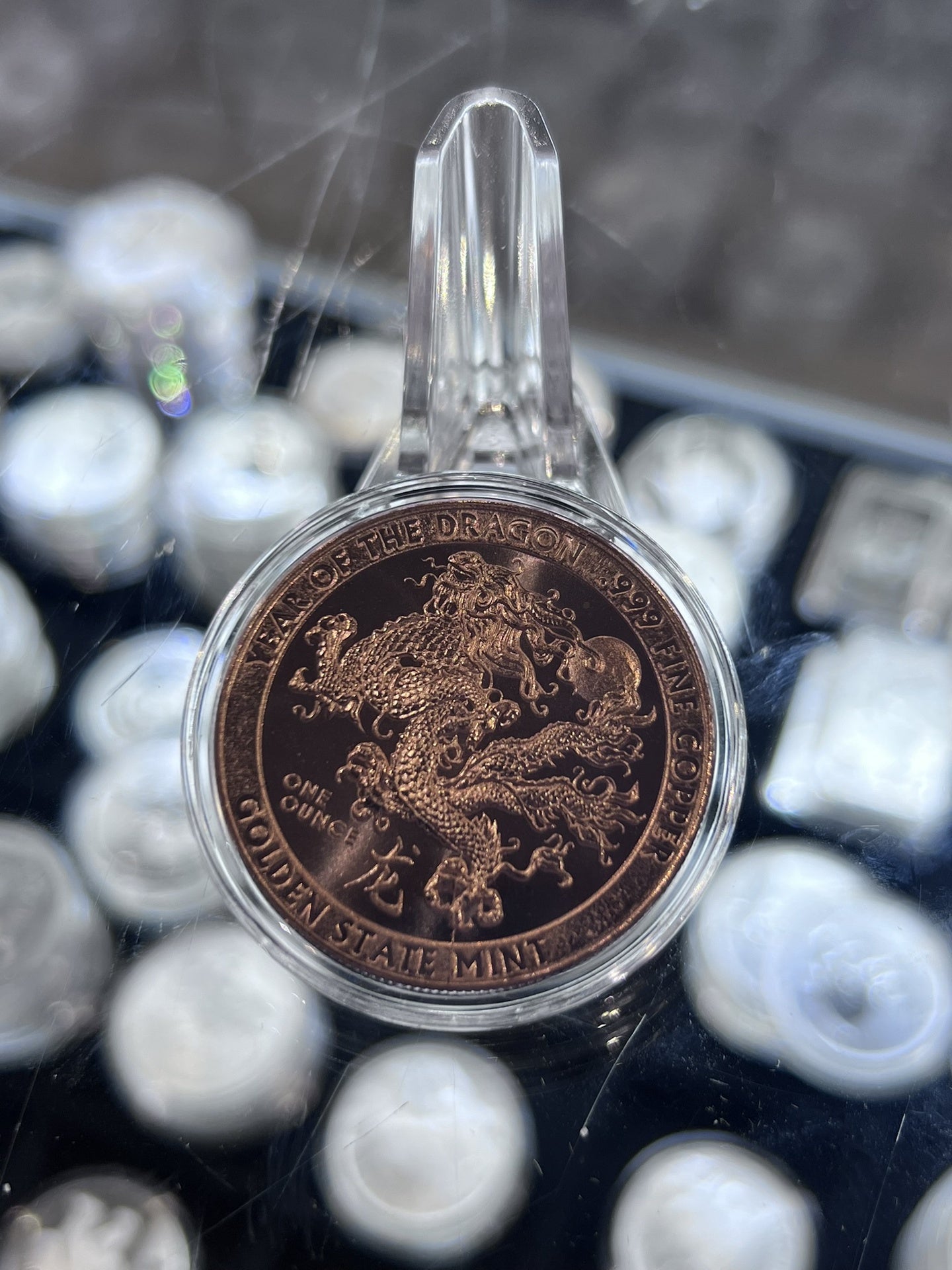 1 oz Copper Year Of The Dragon