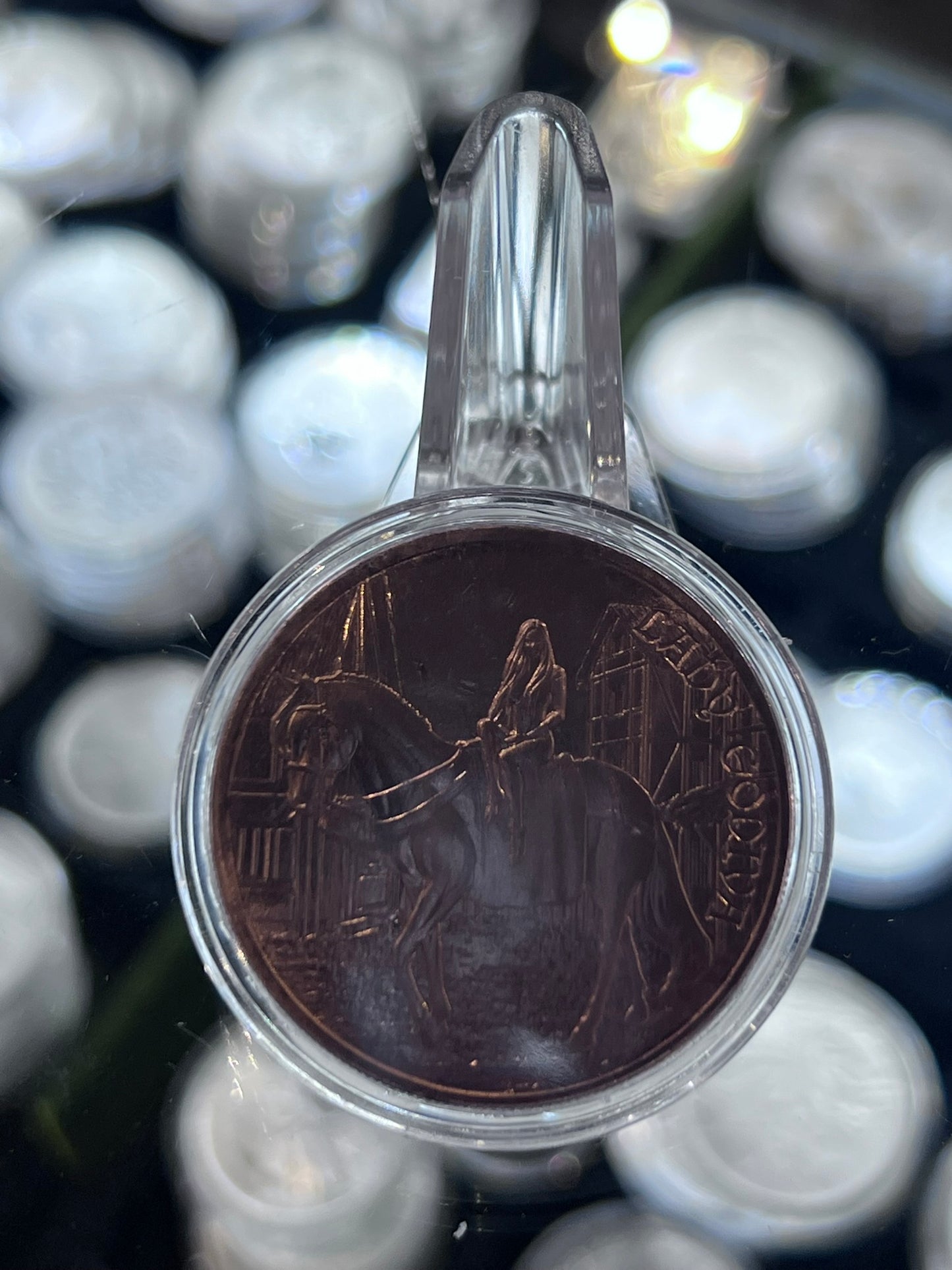 1 oz Copper Lady Godiva