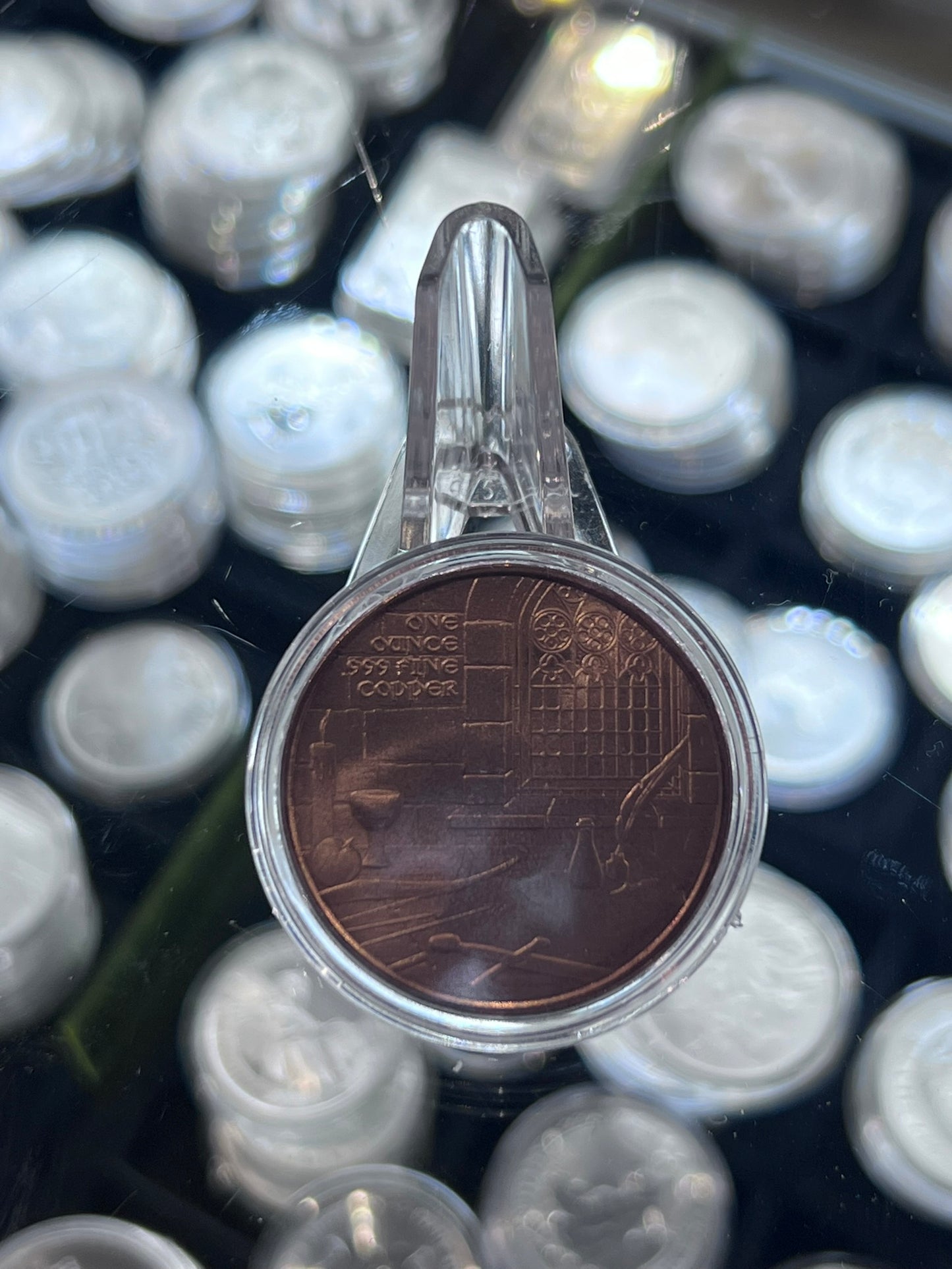 1 oz Copper Lady Godiva