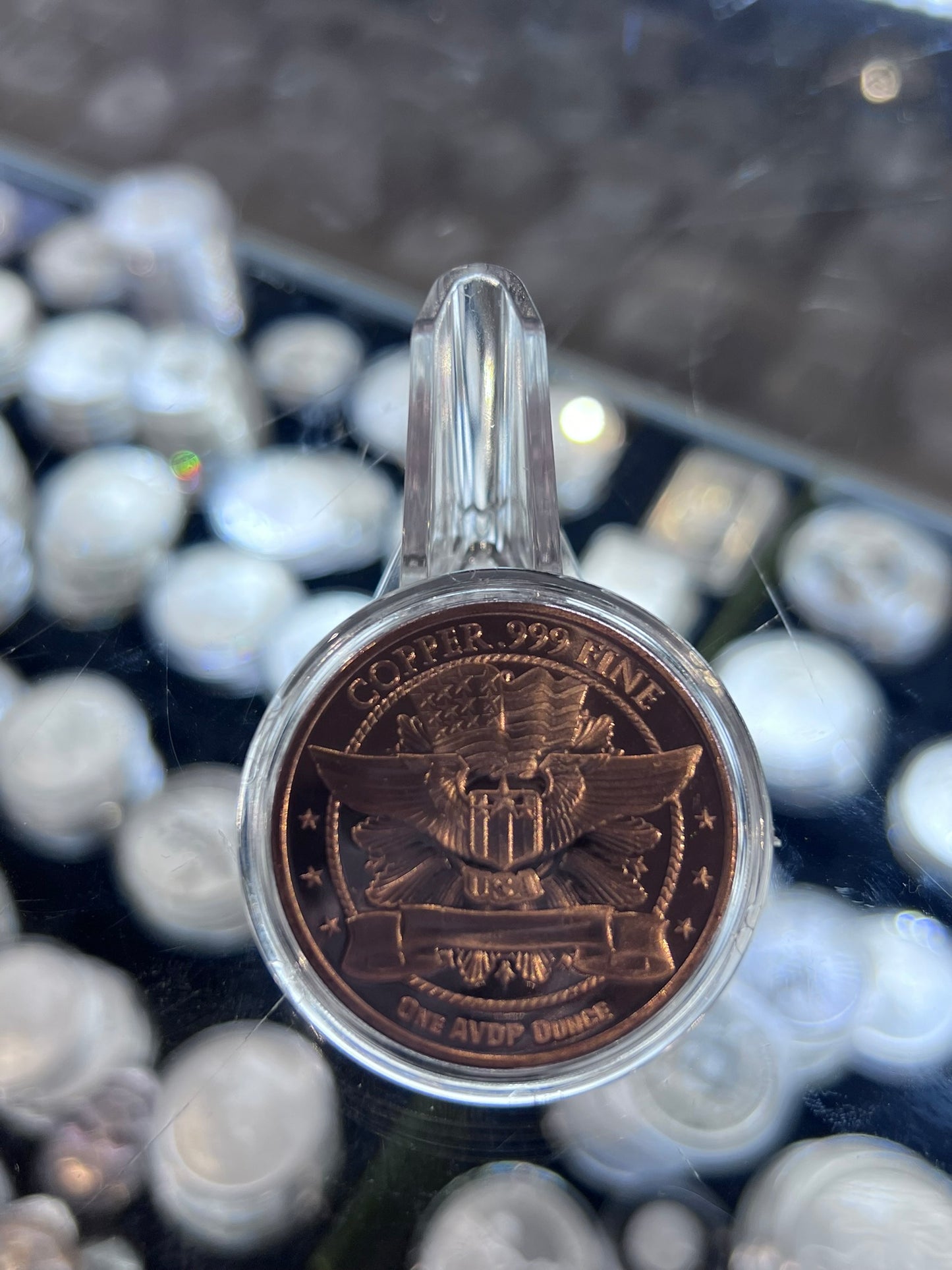 1 oz copper Liberty Bust Round