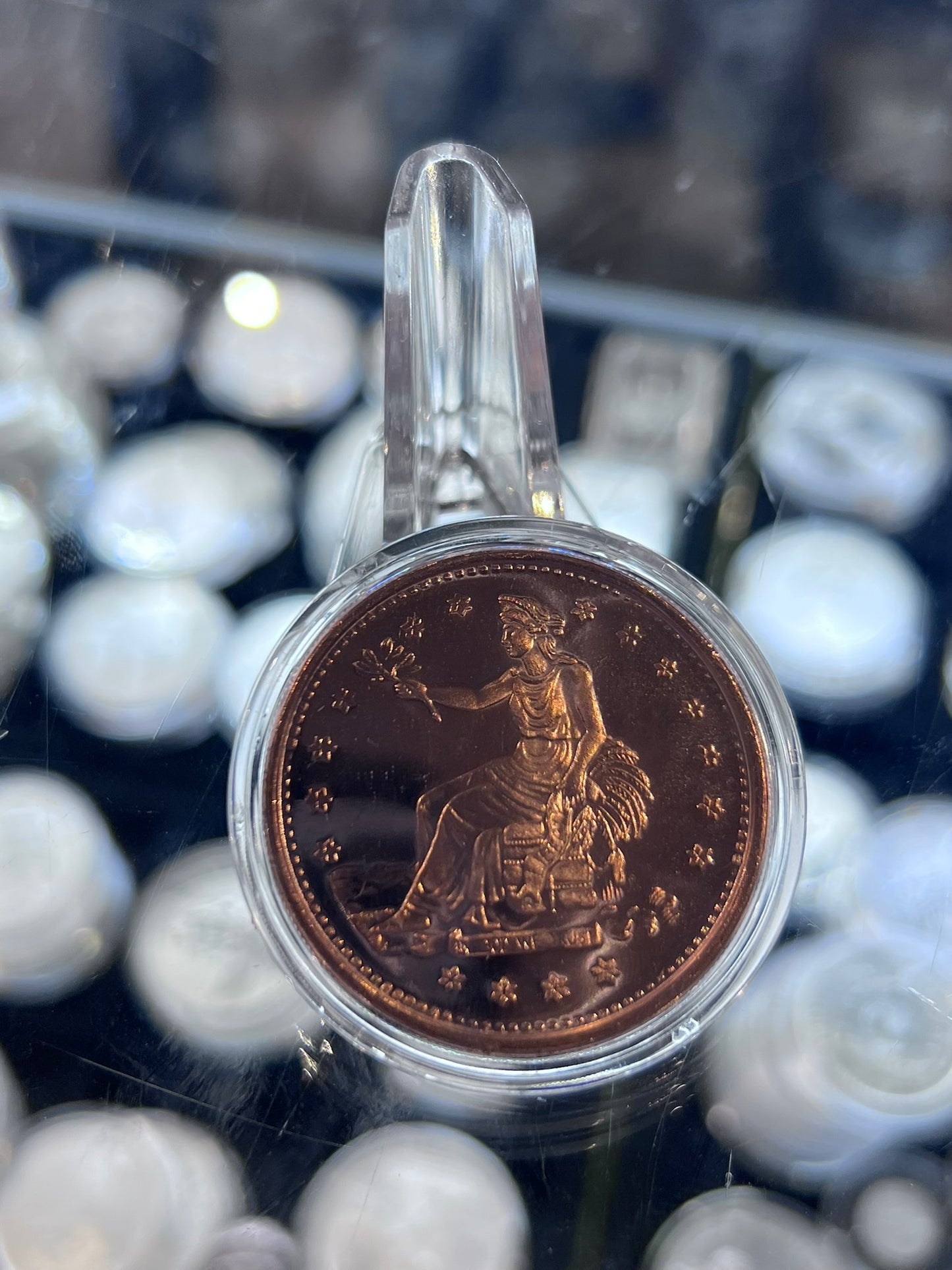 1 oz Copper Seated Liberty