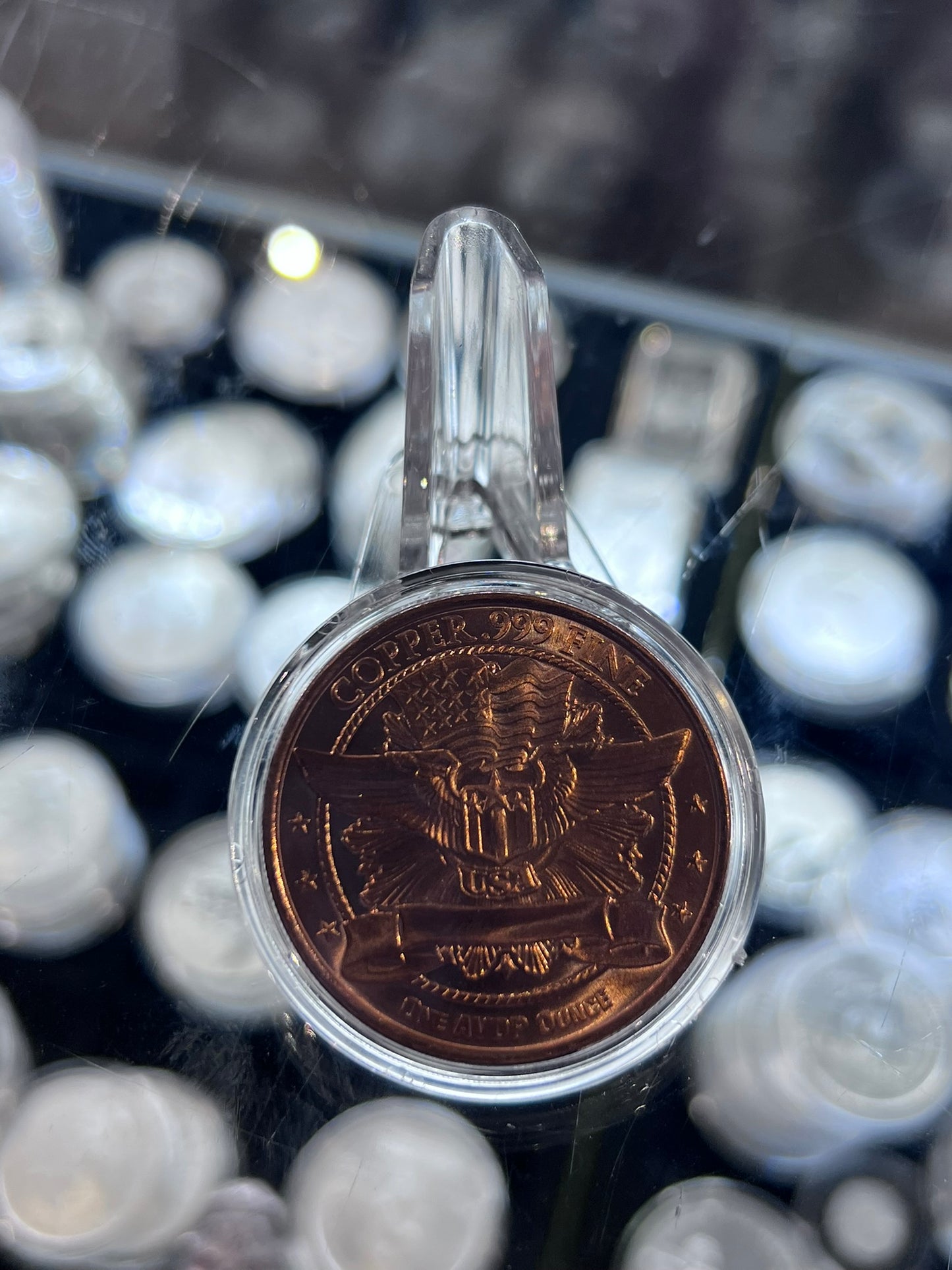 1 oz Copper Seated Liberty