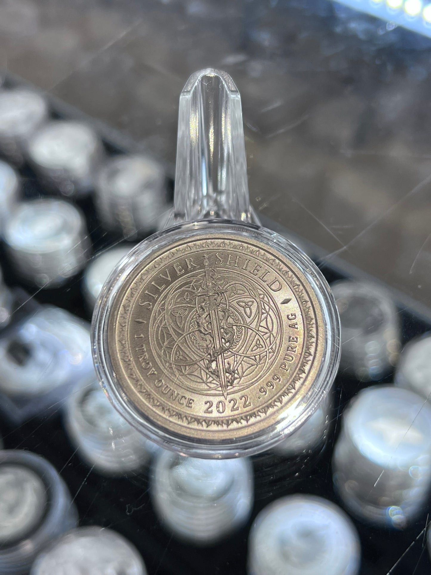 1 oz Silver GSM Empty Enemy Vaults 2022 Round