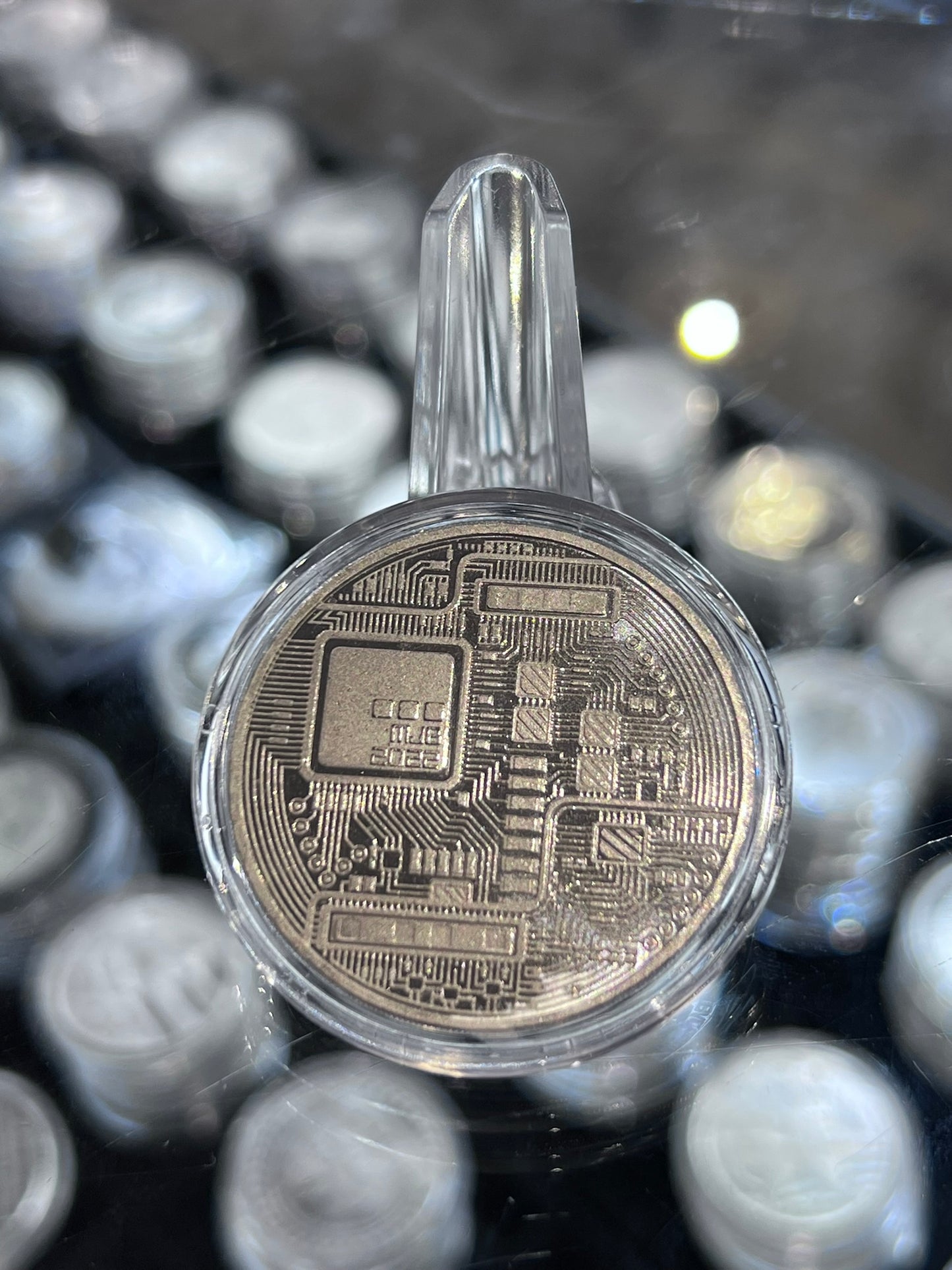 1 oz Silver Bitcoin MotherBoard No Year