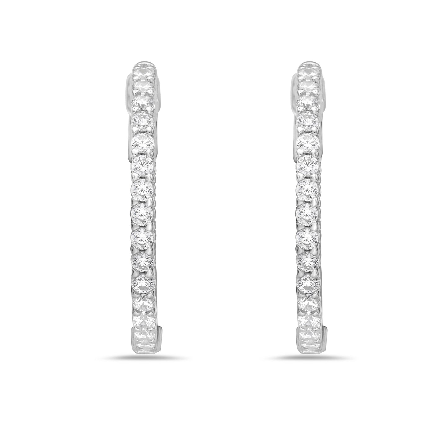 Ray Hoop Earrings