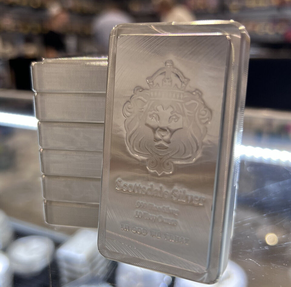 10 oz Silver Scottsdale STACKER® Bar