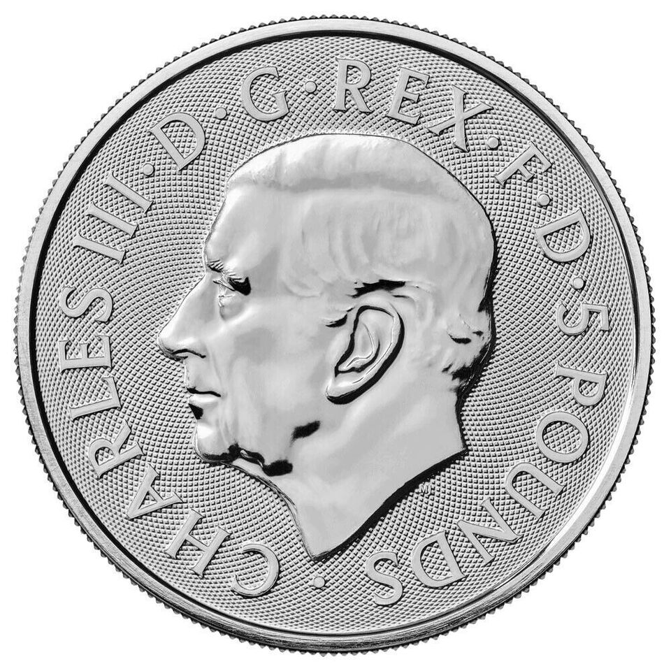 2 oz Silver Royal Tudor Beasts Bull of Clarence Round