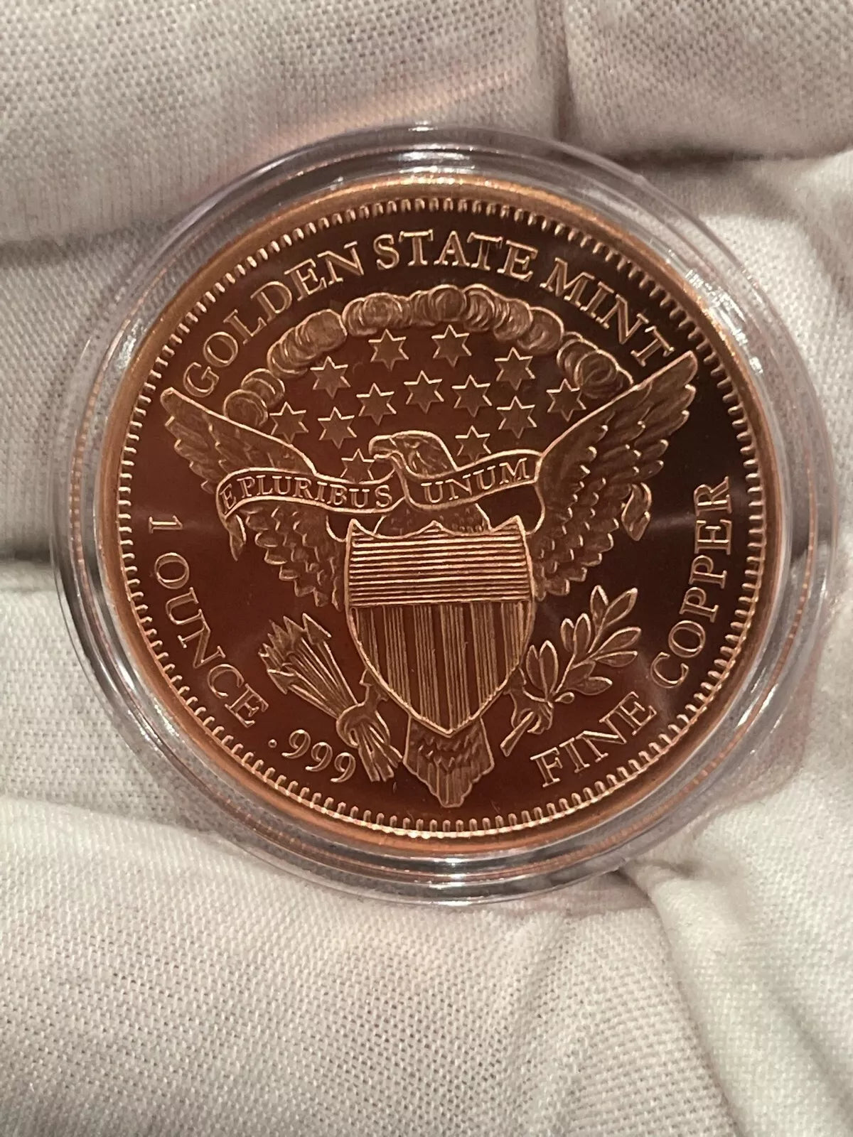 1 oz Copper Libery Draped Bust 1800