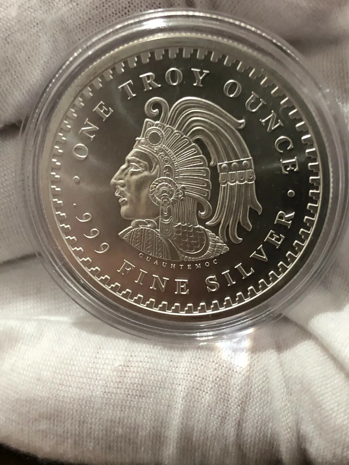 1 oz Silver GSM Aztec Calendar Round