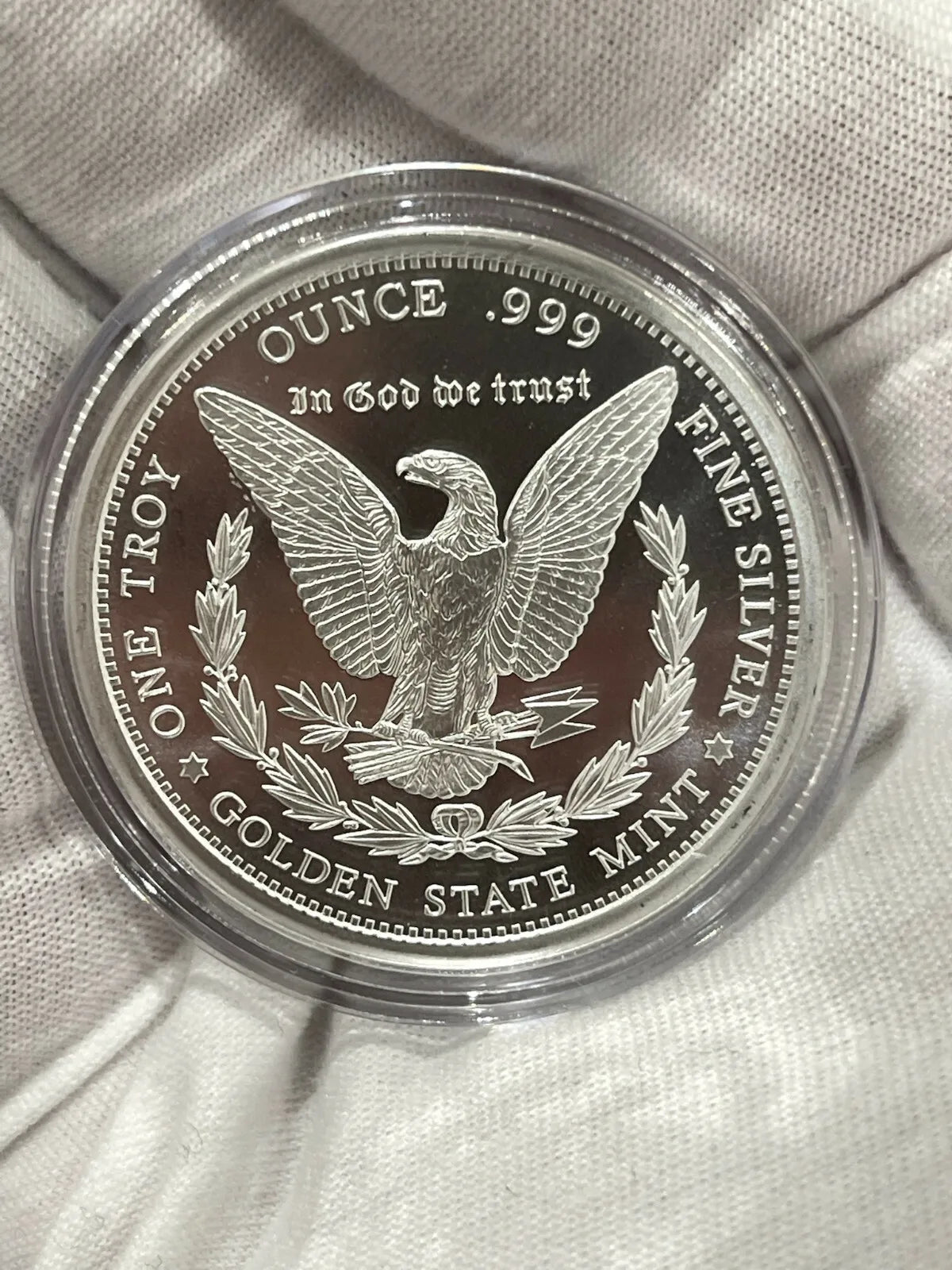 1 oz Silver GSM Morgan Dollar Replica Round