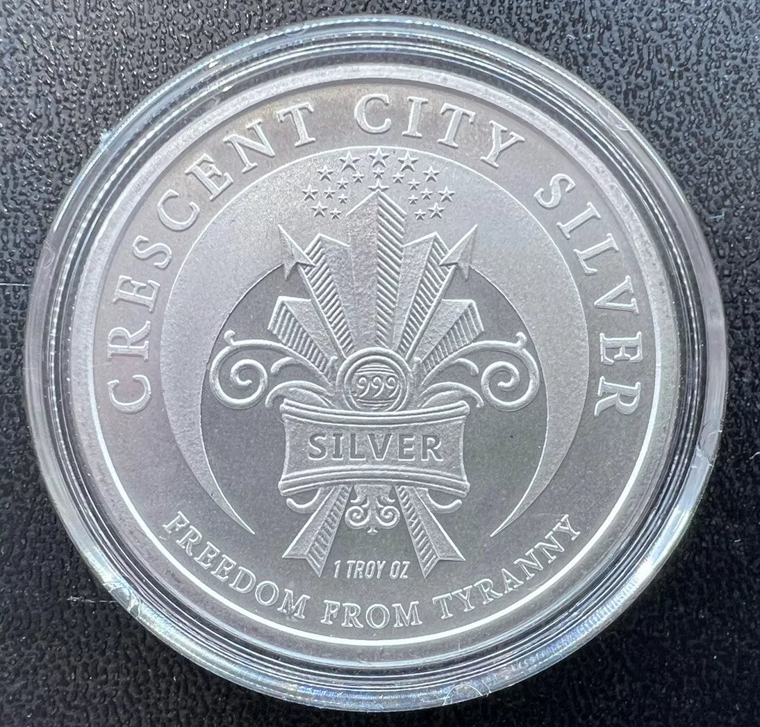 1 oz Silver GSM Debt Slavery Round