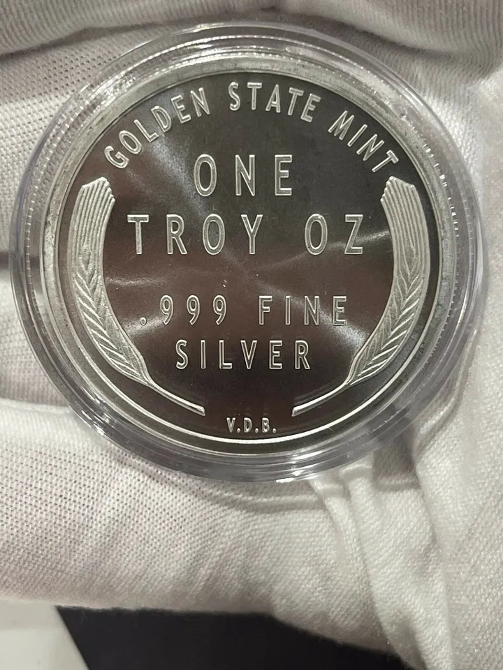 1 oz Silver GSN Lincoln Wheat Penny Round