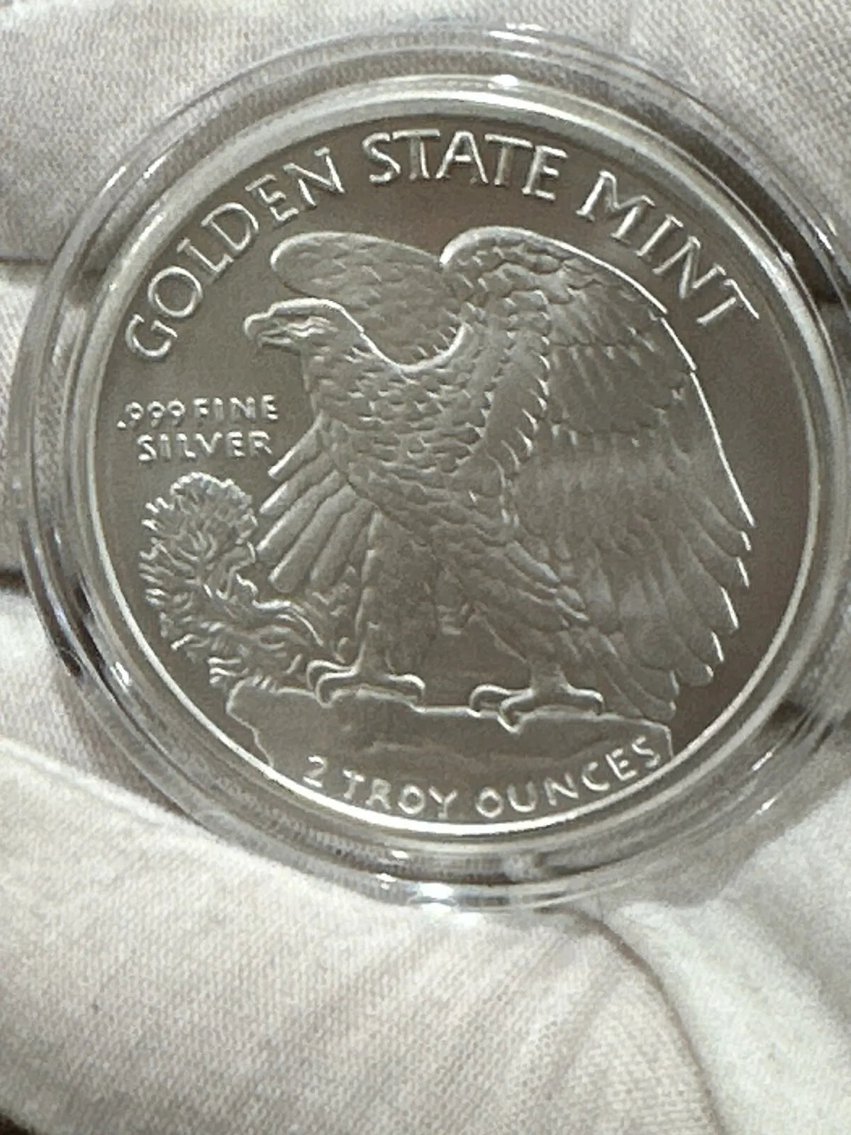 2 oz Silver GSM Walking Liberty Round