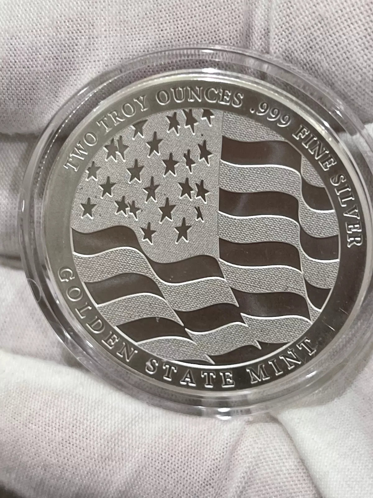2 oz Silver Double Eagle Round