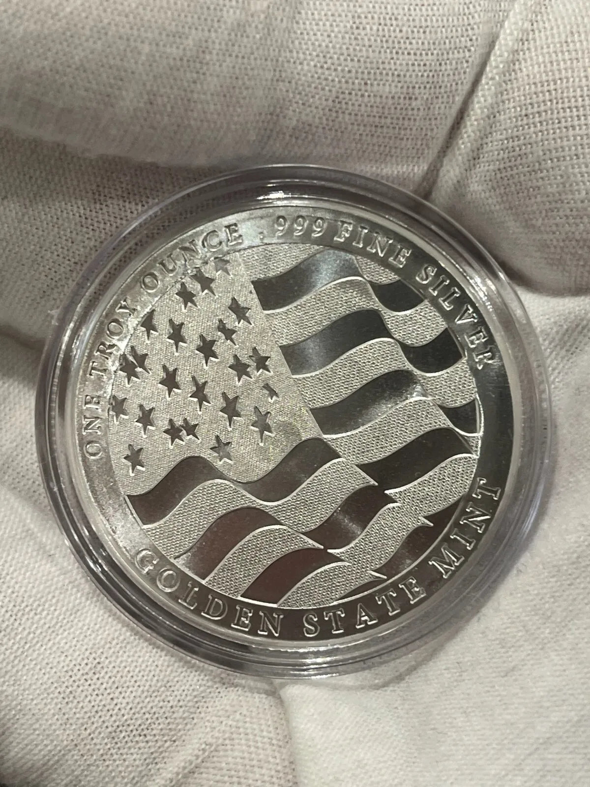 1 oz Silver GSM Home Of The Free Round