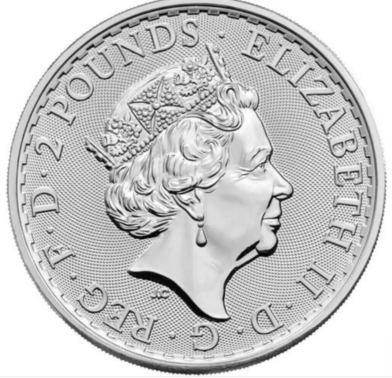 1 oz Silver British Britannia Round ( KING, CROWN)