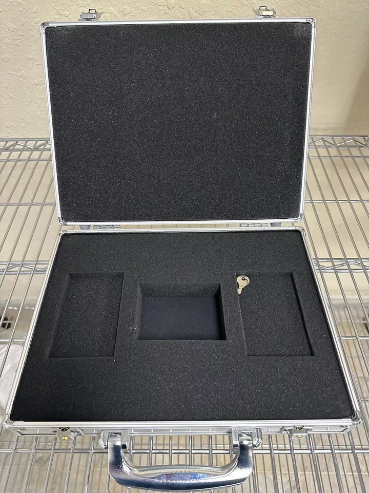 Panini Empty Silver Brief Case -Black Label-