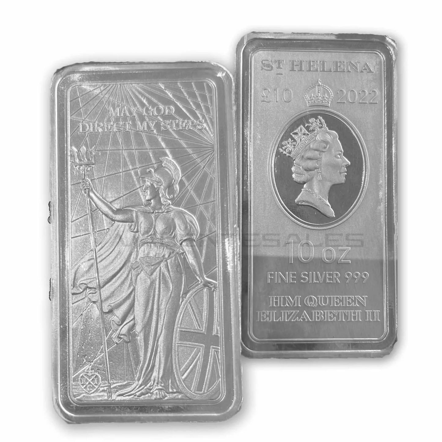 10 oz Silver May God Direct My Steps Bar