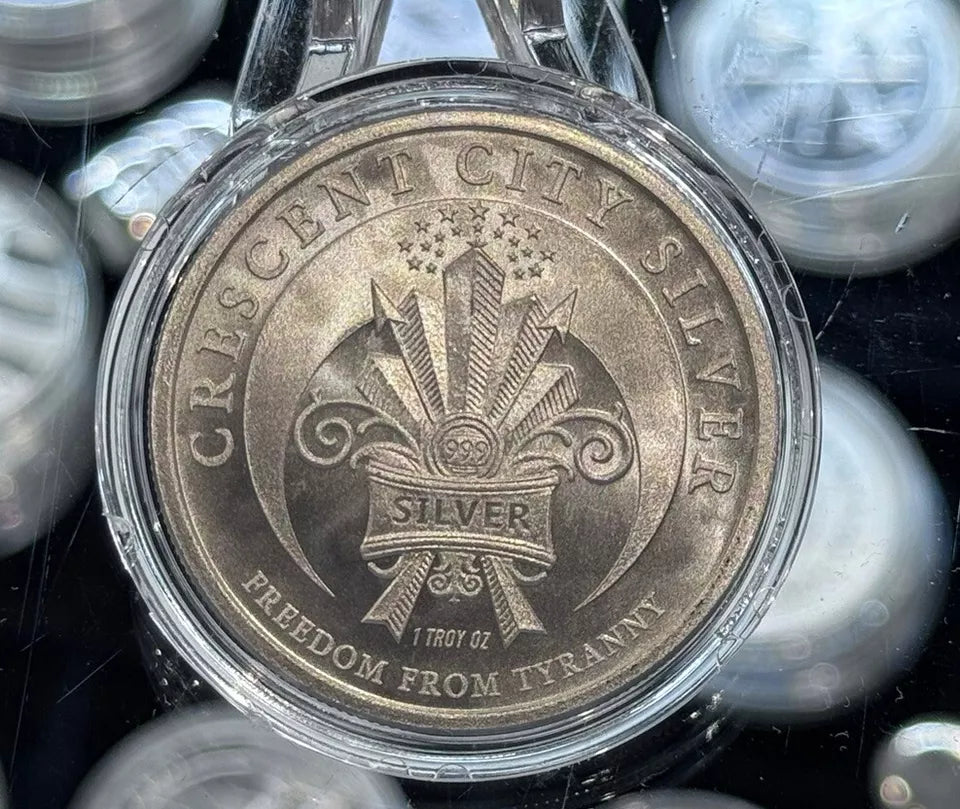 1 oz Silver GSM Federal Reserve Round