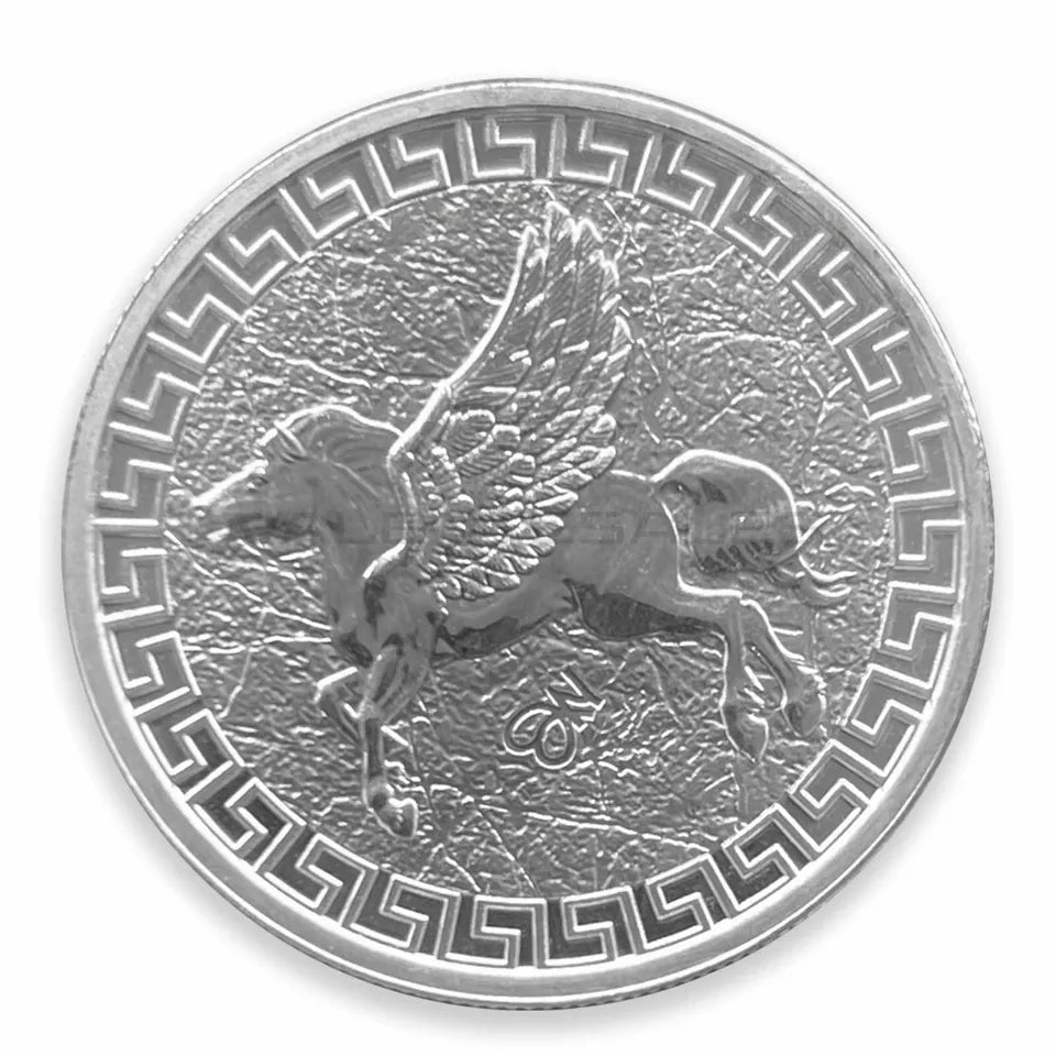 1 oz Silver St.Helena "Jennie Norris" Pegasus Round