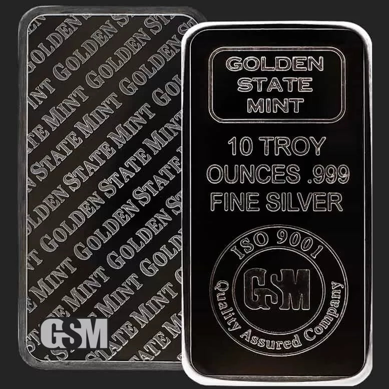10 oz Silver GSM Bar