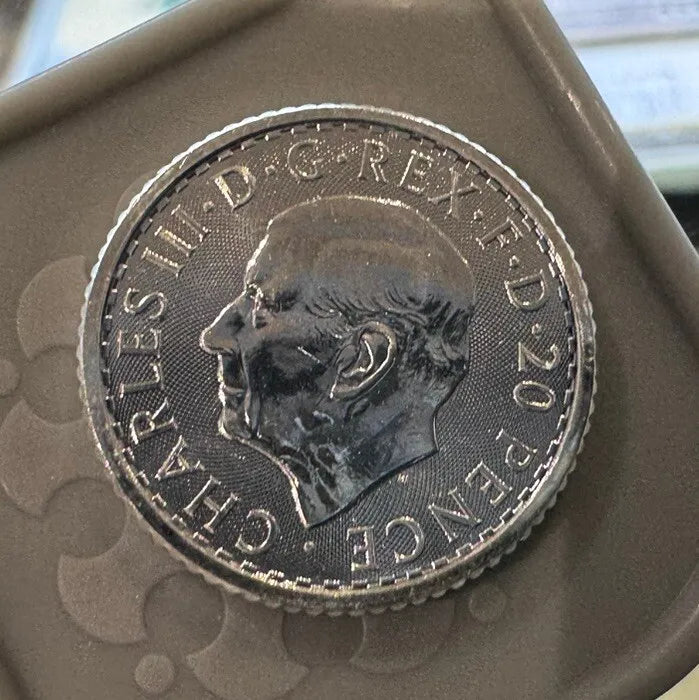 1/10 oz Silver Britannia and Liberty 2024 Round