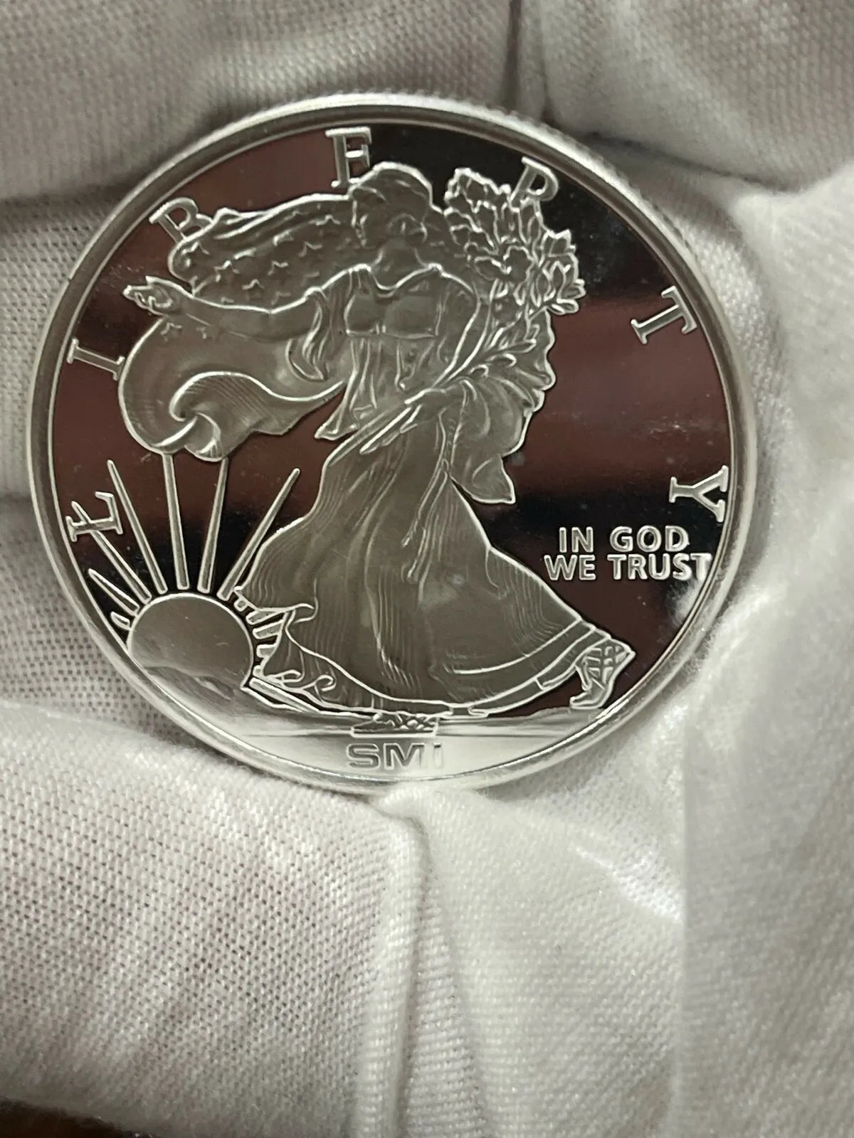1 oz Silver Sunshine Minting Walking Liberty Round