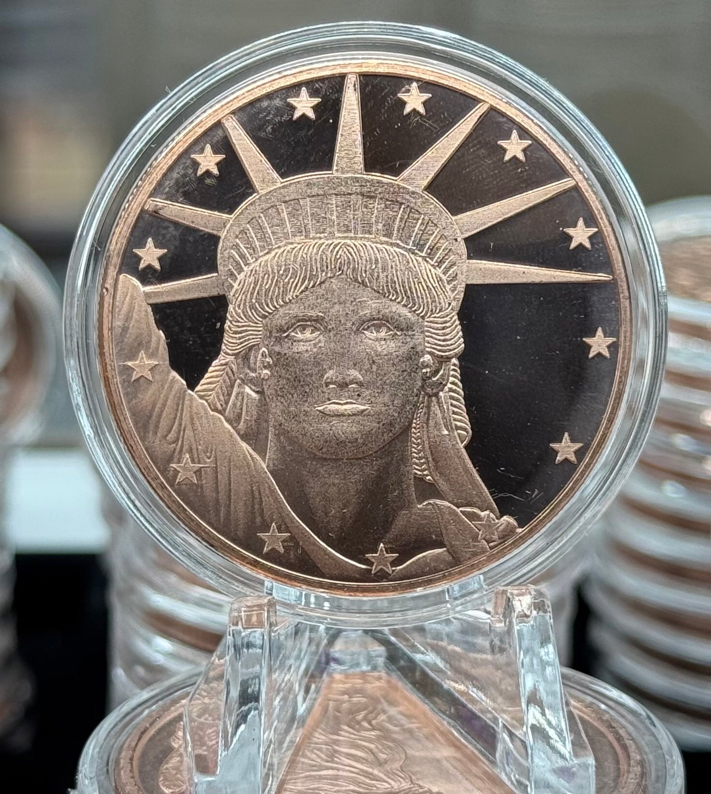 1oz copper Liberty Head / wings