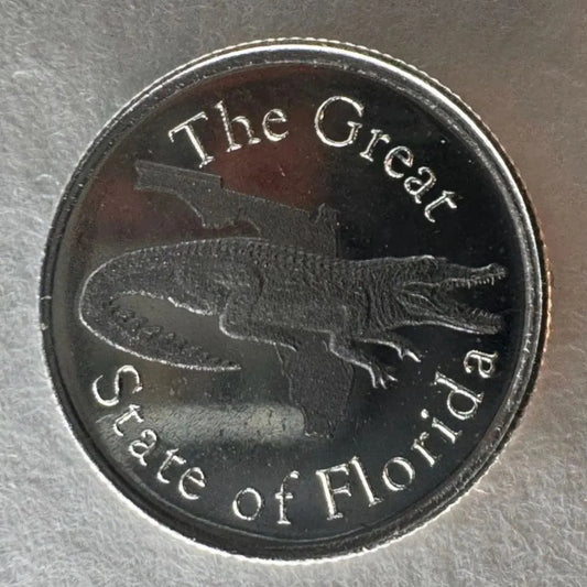 1 GRAM GATOR SILVER ROUND