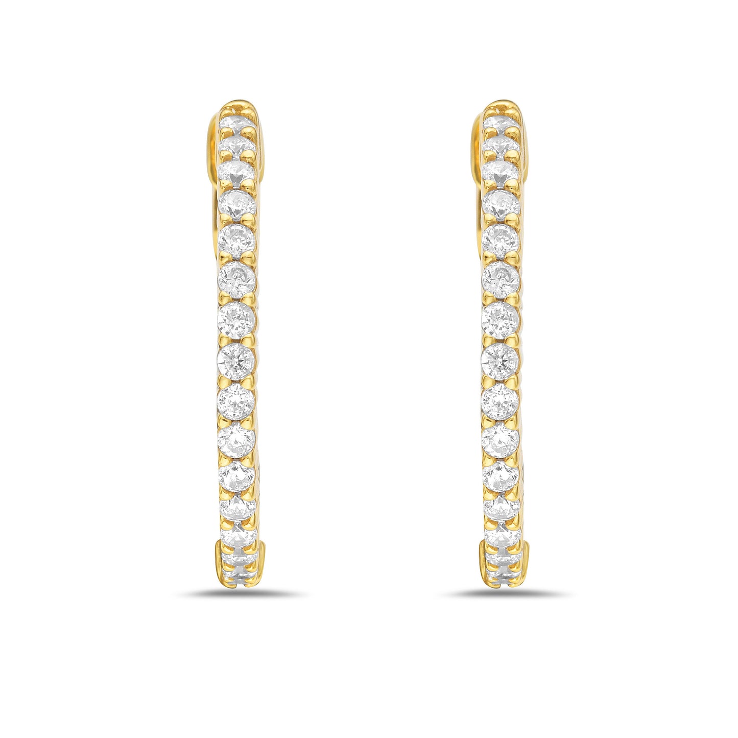 Ray Hoop Earrings