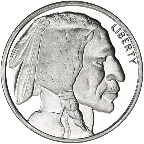 1/2 oz Silver Buffalo Round