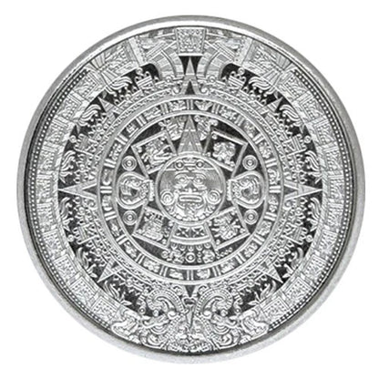 1/4 oz Silver GSM Aztec Calendar Round