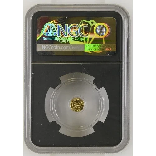 1/500 Ozt. Gold Silver Naples Panther-Private Issue MS70 (2)