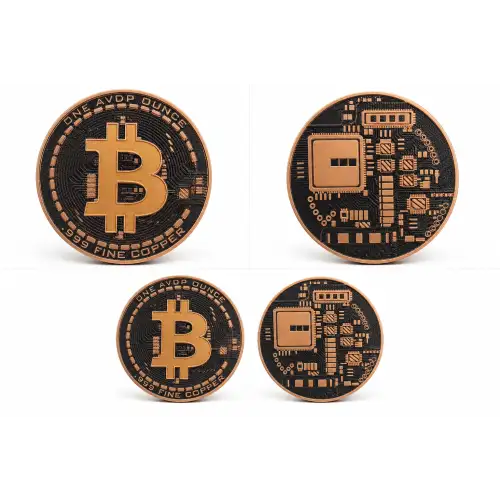 1 oz Colorized Bitcoin Copper Round (2)