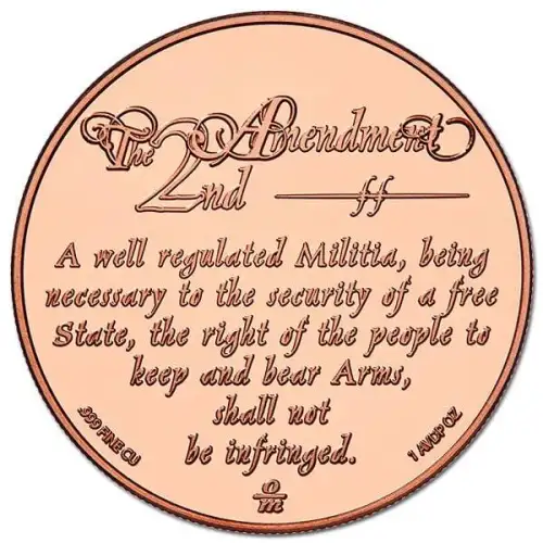 1 oz Copper 2nd Amendment Eagle OSB (2)
