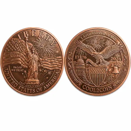 1 oz Copper America 250