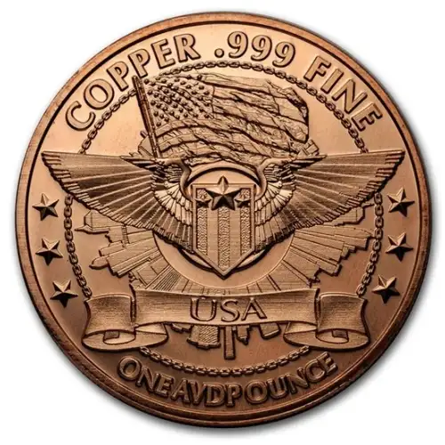 1 Oz Copper-Area 51-They're Here