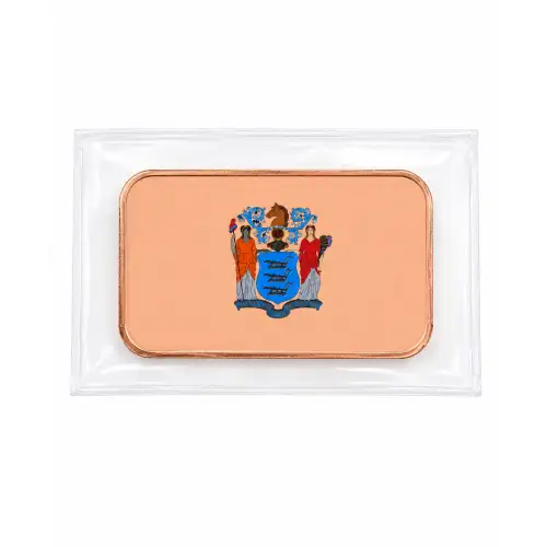 1 Oz Copper Bar New Jersey State Flag (2)