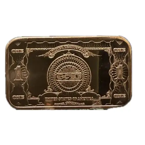 1 oz copper bar Trump bar $45/ $1 modern