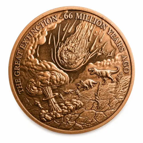 1 oz Copper Dino Impact