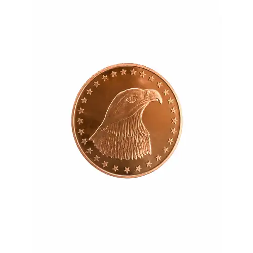 1 oz Copper Eagle Head (2)