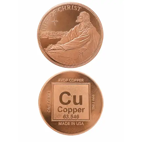 1 oz Copper Life of Christ